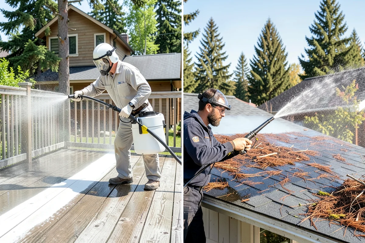 Trellis Cleaning in Federal Way, King County, WA - Inspect the trellis grid and note fragile sections