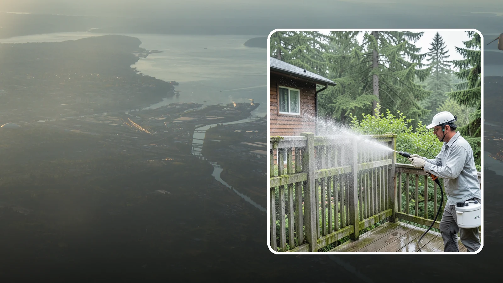 Trellis Cleaning in Fife, Pierce County, WA - We clean garden trellises to clear algae, cobwebs, and grime from the tight lattice grid that plants climb.