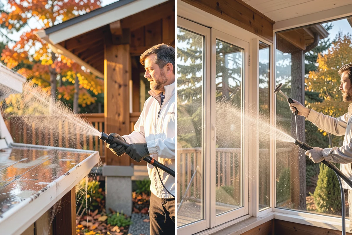 Trellis Cleaning in Granite Falls, Snohomish County, WA - Inspect the trellis grid and note fragile sections