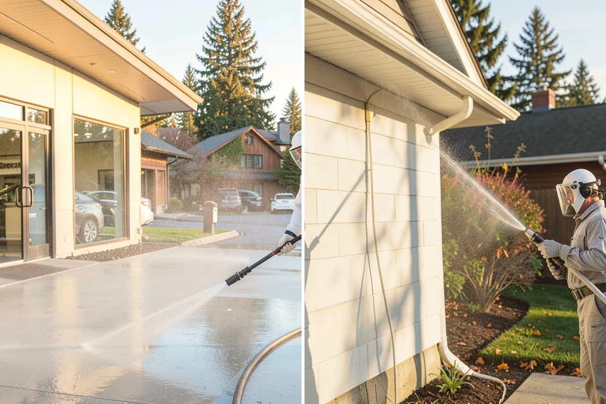 Trellis Cleaning in Issaquah, King County, WA - Inspect the trellis grid and note fragile sections