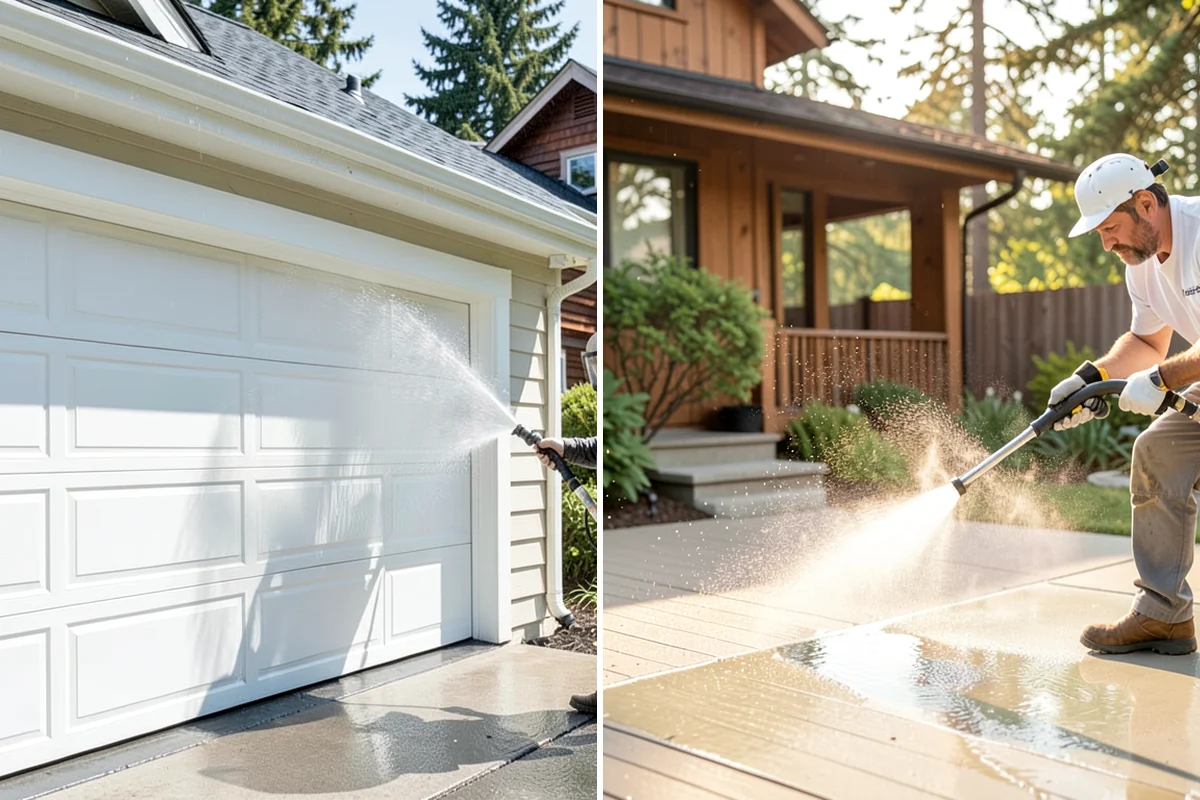 Trellis Cleaning in Maple Valley, King County, WA - Inspect the trellis grid and note fragile sections