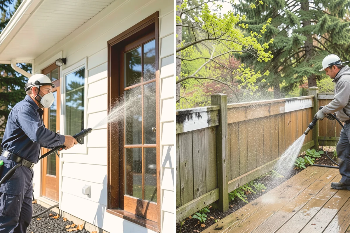 Trellis Cleaning in Milton, King County, WA - Inspect the trellis grid and note fragile sections