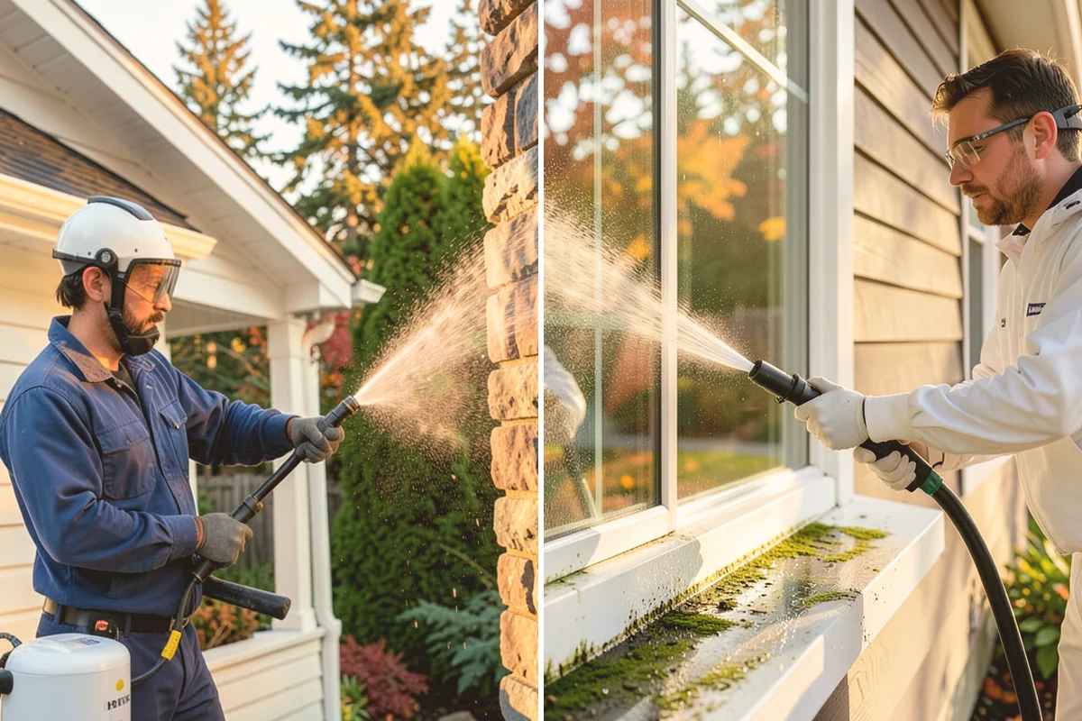 Trellis Cleaning in Newcastle, King County, WA - Inspect the trellis grid and note fragile sections