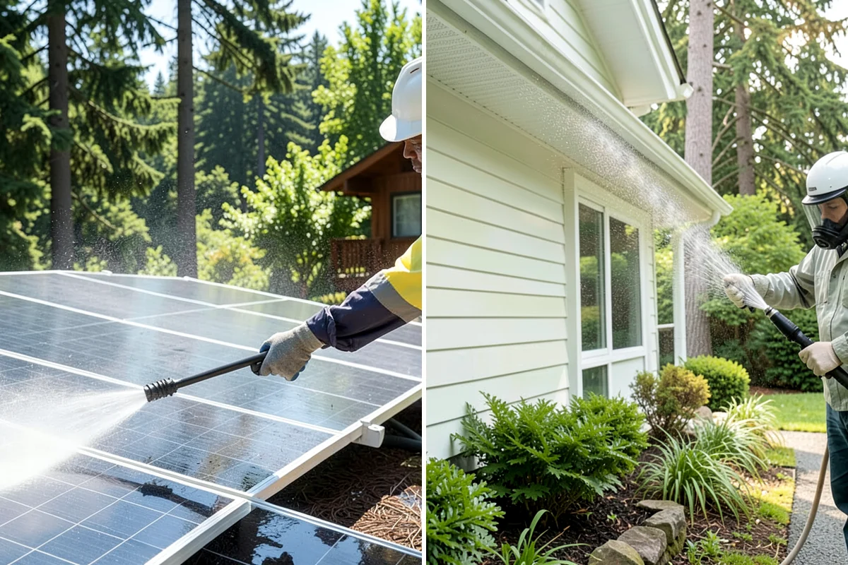 Trellis Cleaning in Puyallup, Pierce County, WA - Inspect the trellis grid and note fragile sections