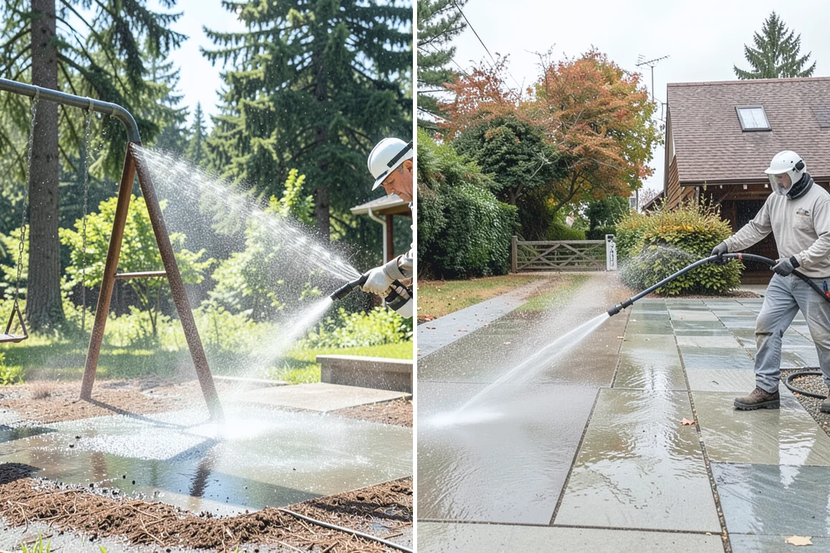 Trellis Cleaning in Redmond, King County, WA - Inspect the trellis grid and note fragile sections