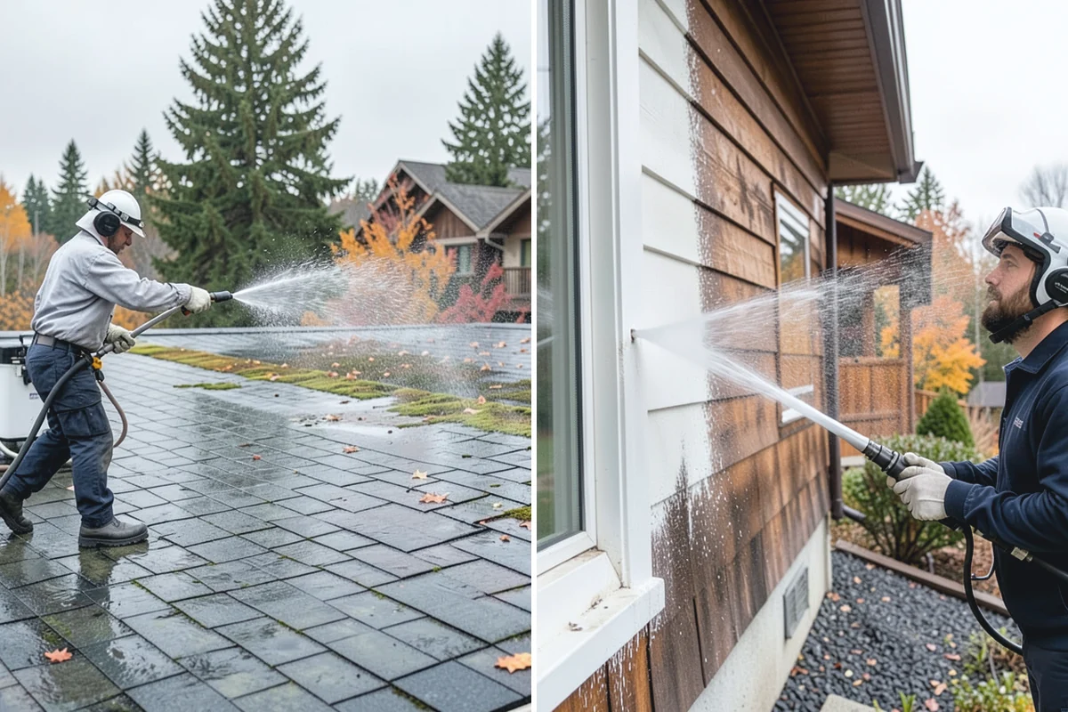 Trellis Cleaning in Roy, Pierce County, WA - Inspect the trellis grid and note fragile sections