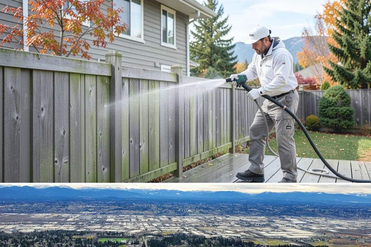 Trellis Cleaning in SeaTac, King County, WA - Wash trellises in early spring before climbers fill in, when the grid is open and easy to reach.