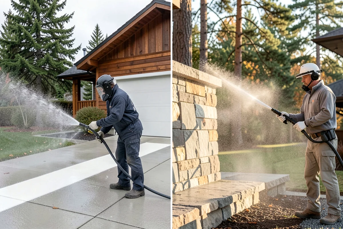 Trellis Cleaning in Shoreline, King County, WA - Inspect the trellis grid and note fragile sections