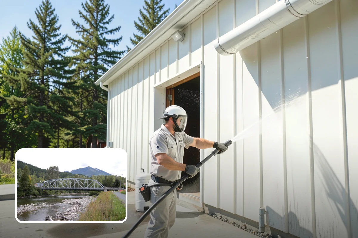 Trellis Cleaning in Skykomish, King County, WA - Clears algae and cobwebs from tight lattice crossings