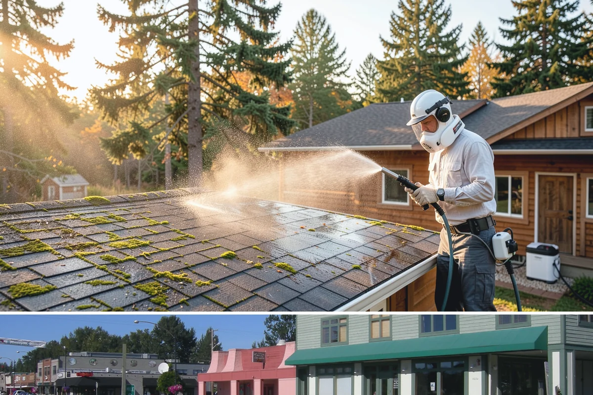 Trellis Cleaning in Snoqualmie, King County, WA - Wash trellises in early spring before climbers fill in, when the grid is open and easy to reach.