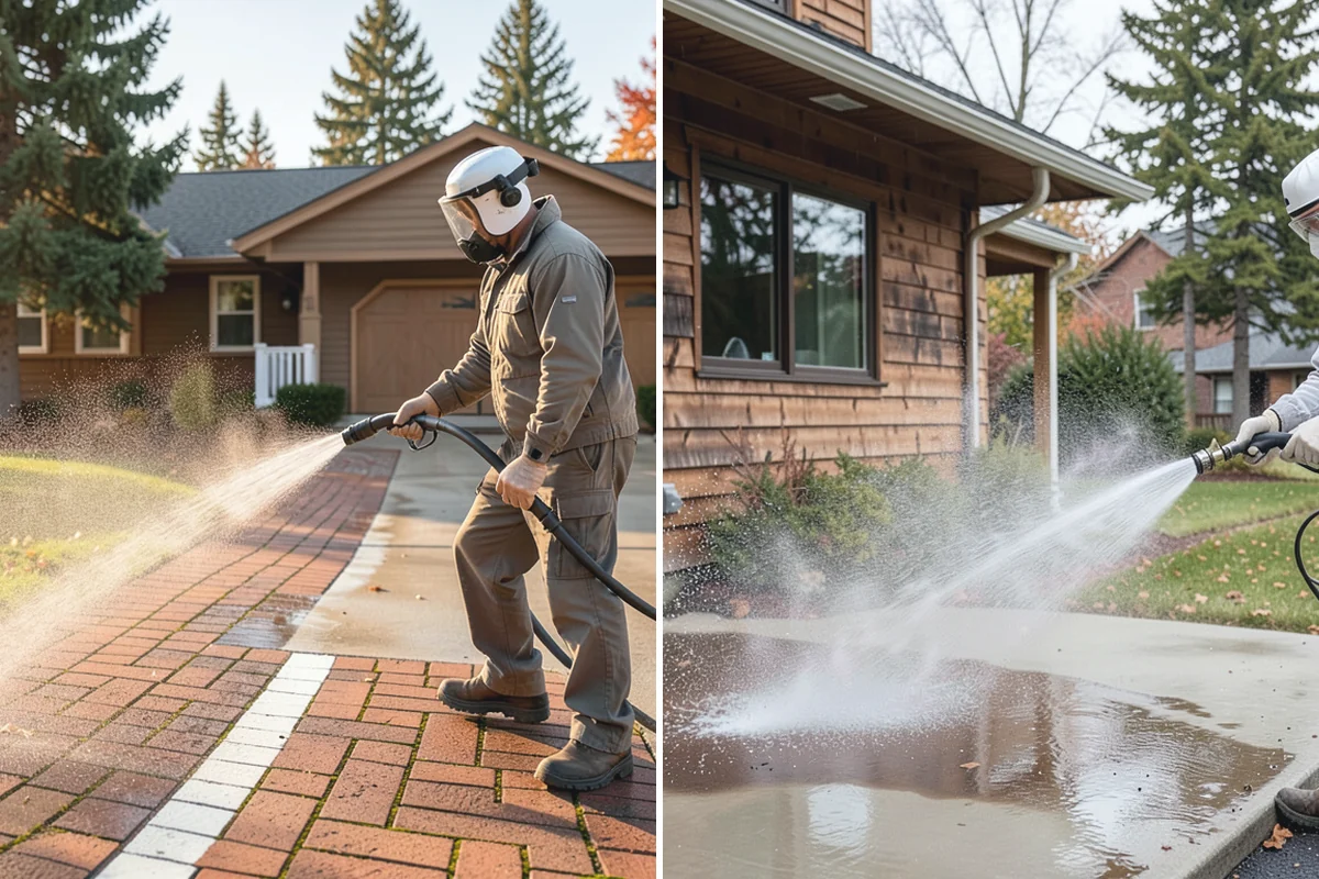 Trellis Cleaning in South Prairie, Pierce County, WA - Inspect the trellis grid and note fragile sections