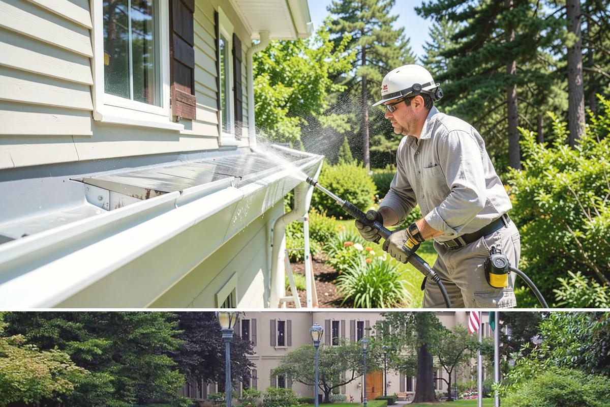 Trellis Cleaning in Woodinville, King County, WA - Wash trellises in early spring before climbers fill in, when the grid is open and easy to reach.