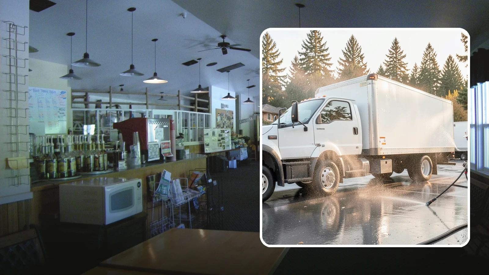 Truck Washing in Black Diamond, King County, WA - We wash work trucks and box trucks to strip the mud, road film, and grime that Washington job sites and highways pile on.