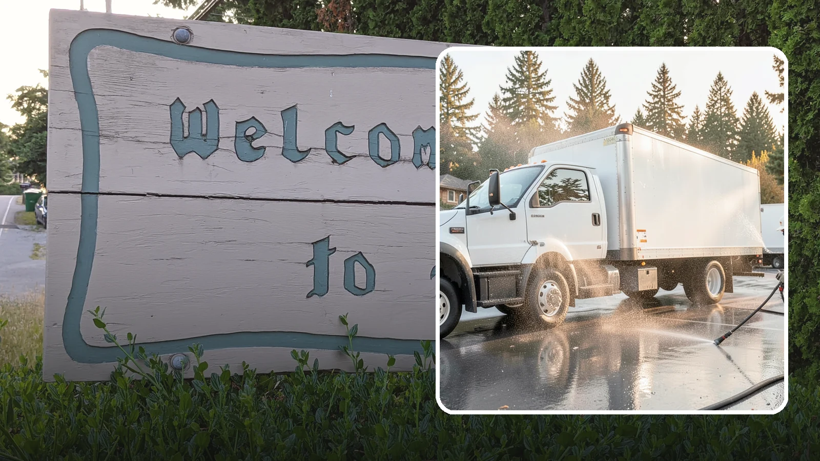 Truck Washing in Brier, Snohomish County, WA - We wash work trucks and box trucks to strip the mud, road film, and grime that Washington job sites and highways pile on.