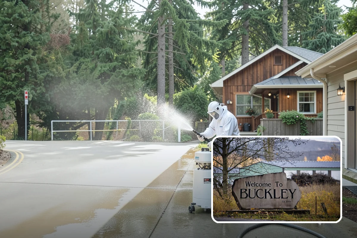 Truck Washing in Buckley, Pierce County, WA - Cuts through construction mud and highway film