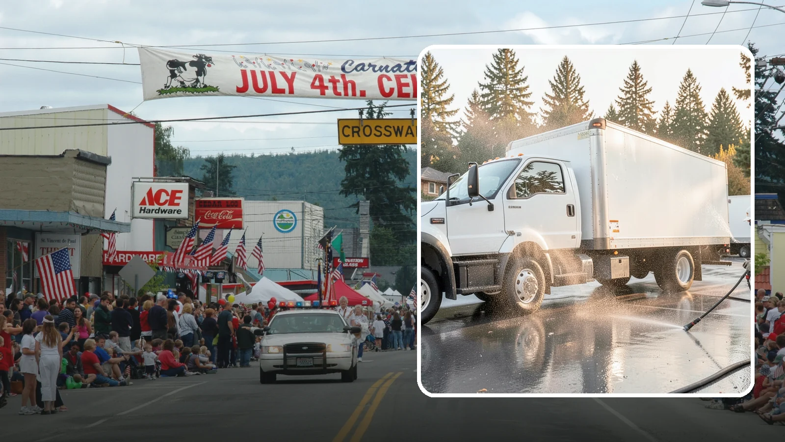 Truck Washing in Carnation, King County, WA - We wash work trucks and box trucks to strip the mud, road film, and grime that Washington job sites and highways pile on.