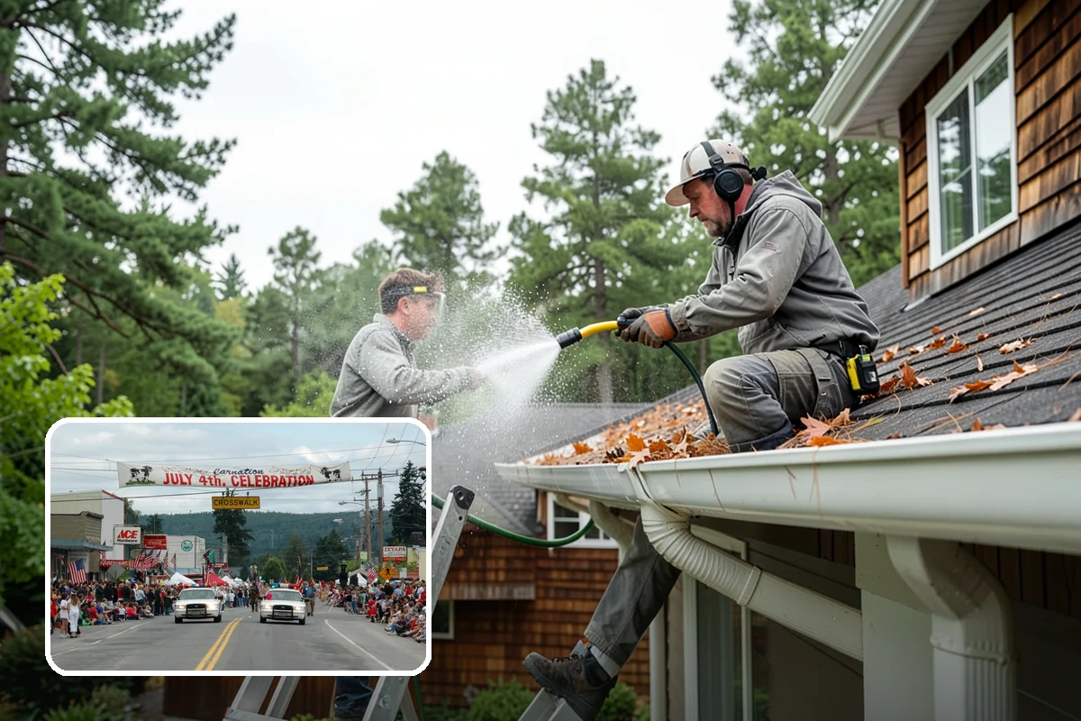 Truck Washing in Carnation, King County, WA - Cuts through construction mud and highway film