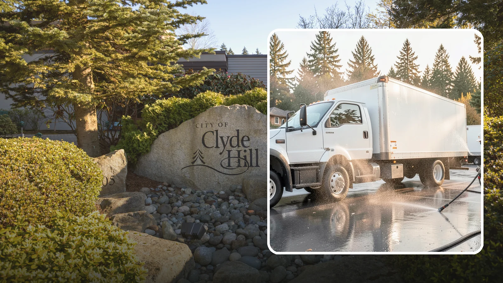 Truck Washing in Clyde Hill, King County, WA - We wash work trucks and box trucks to strip the mud, road film, and grime that Washington job sites and highways pile on.