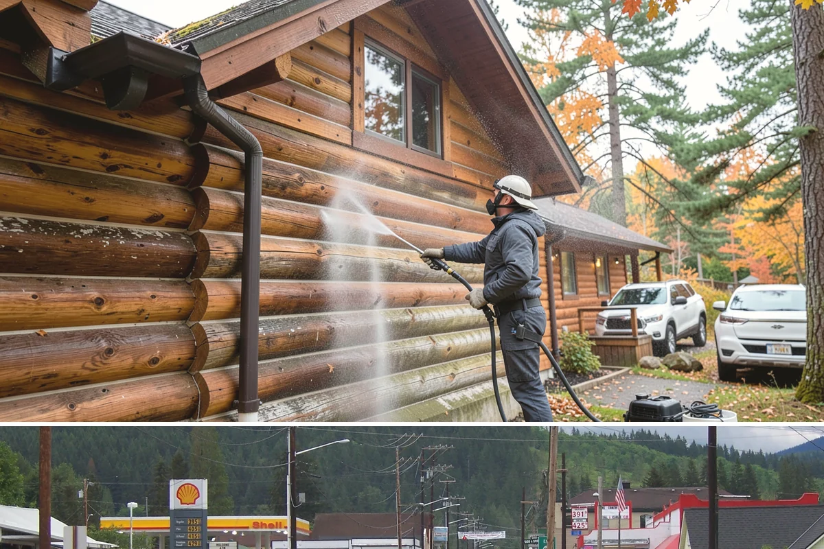Truck Washing in Granite Falls, Snohomish County, WA - Muddy winter and spring conditions call for more frequent truck washes to stay presentable.