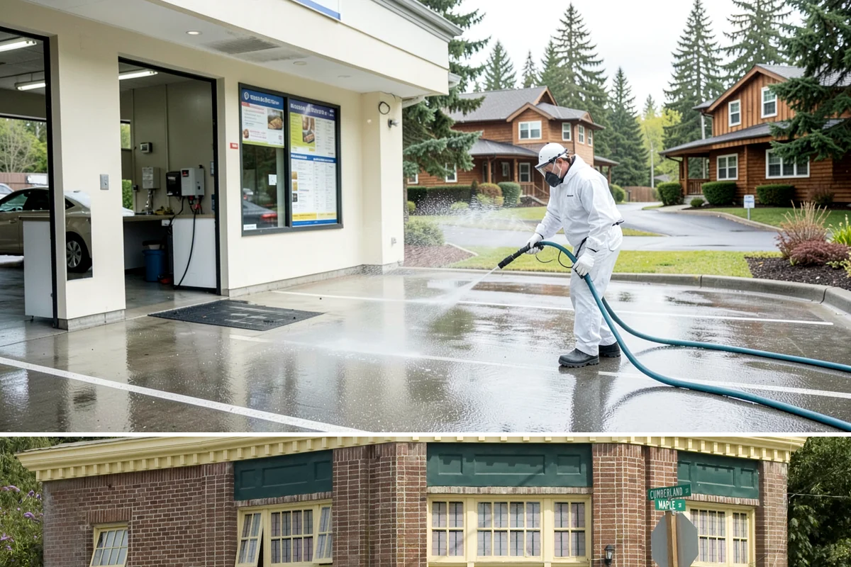 Truck Washing in Hamilton, Skagit County, WA - Muddy winter and spring conditions call for more frequent truck washes to stay presentable.