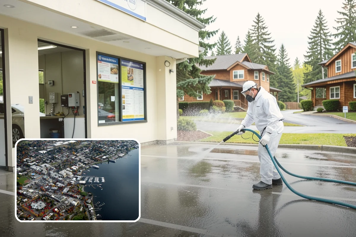 Truck Washing in Kirkland, King County, WA - Cuts through construction mud and highway film