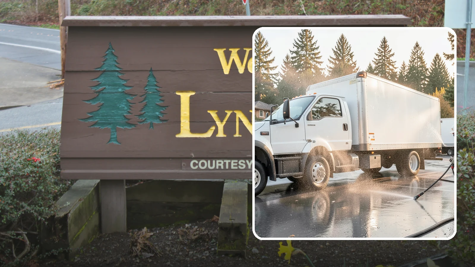 Truck Washing in Lynnwood, Snohomish County, WA - We wash work trucks and box trucks to strip the mud, road film, and grime that Washington job sites and highways pile on.
