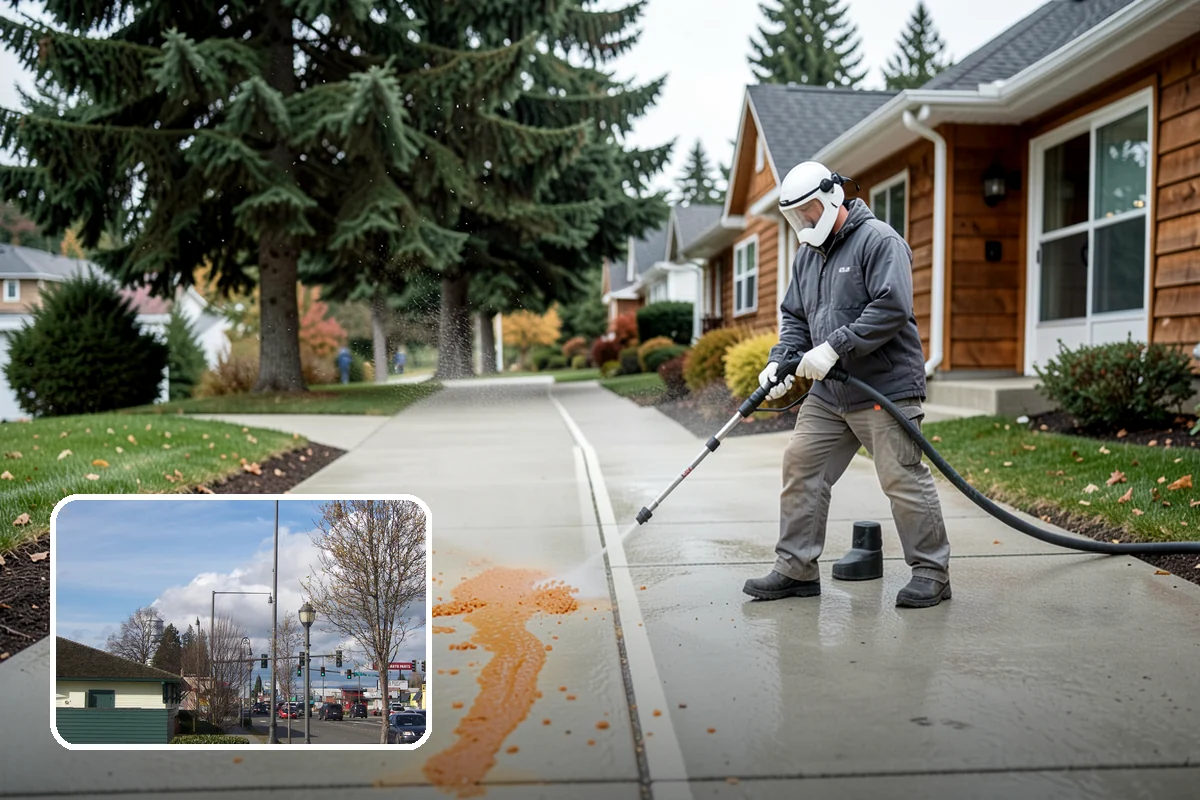 Truck Washing in Marysville, Snohomish County, WA - Cuts through construction mud and highway film