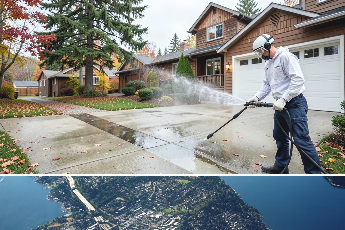 Truck Washing in Mercer Island, King County, WA - Muddy winter and spring conditions call for more frequent truck washes to stay presentable.
