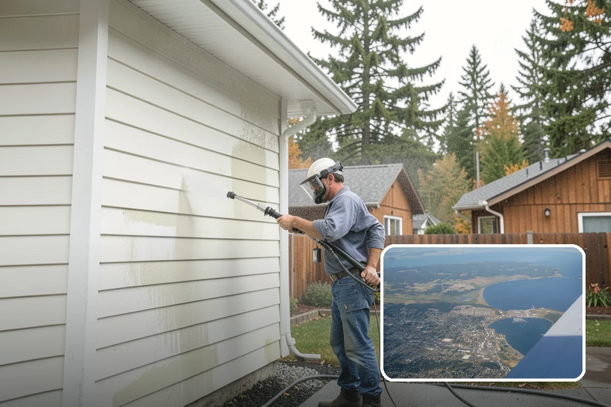 Truck Washing in Oak Harbor, Island County, WA - Cuts through construction mud and highway film