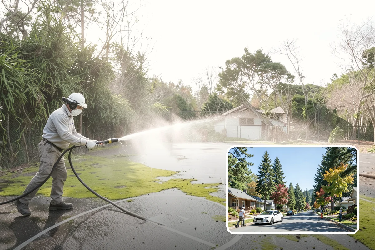 Truck Washing in Orting, Pierce County, WA - Cuts through construction mud and highway film