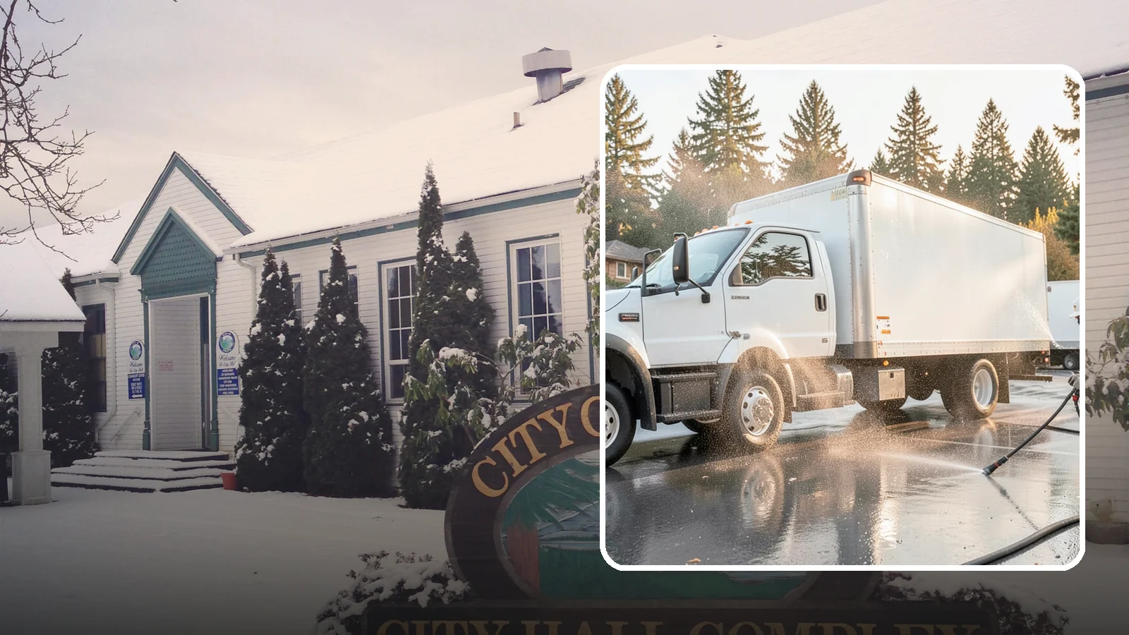 Truck Washing in Pacific, King County, WA - We wash work trucks and box trucks to strip the mud, road film, and grime that Washington job sites and highways pile on.