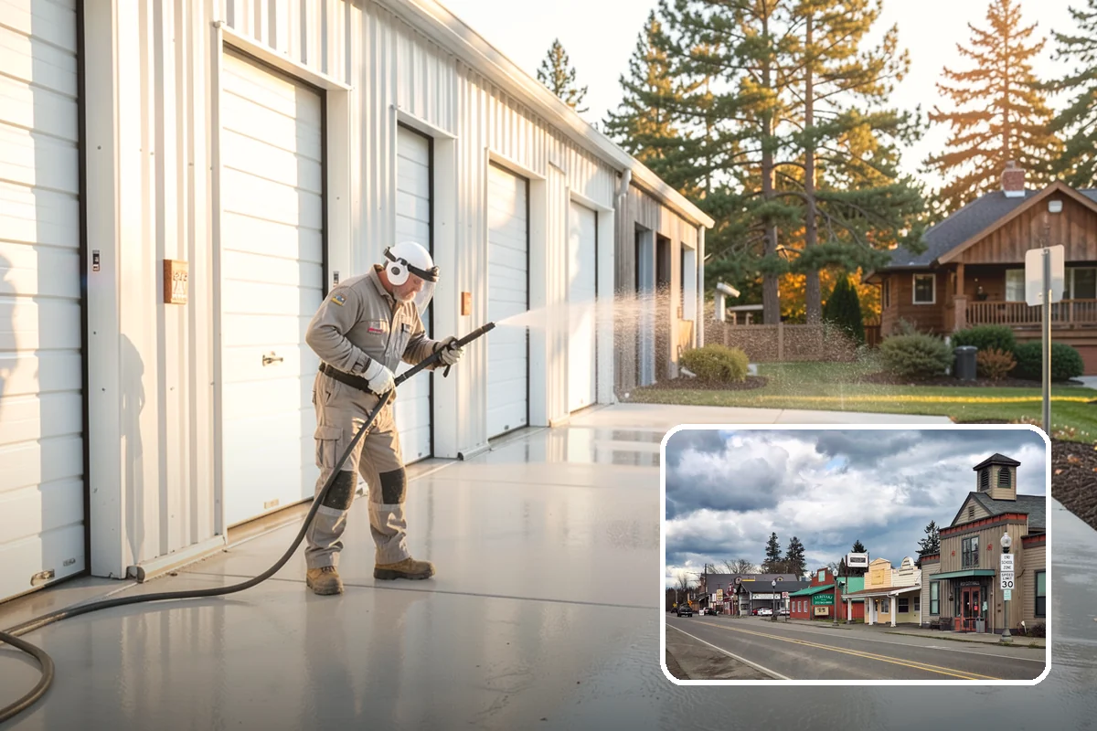 Truck Washing in Roy, Pierce County, WA - Cuts through construction mud and highway film