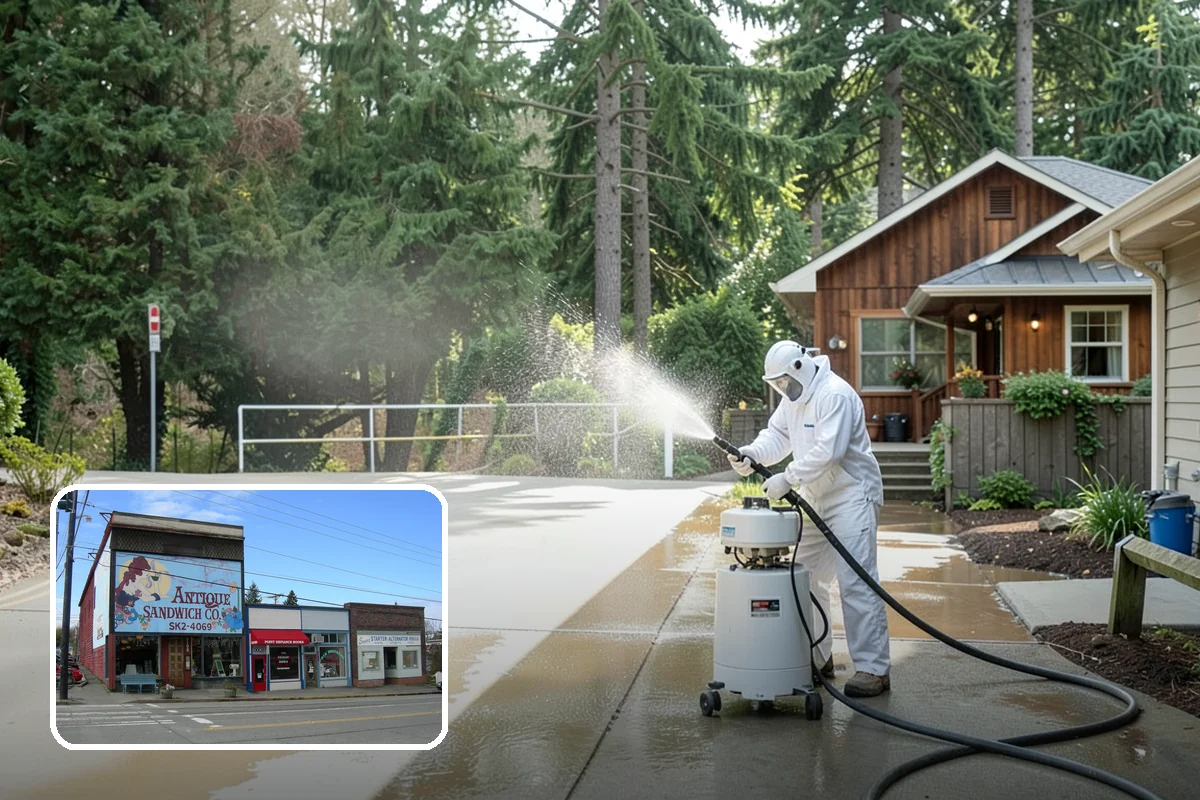 Truck Washing in Ruston, Pierce County, WA - Cuts through construction mud and highway film