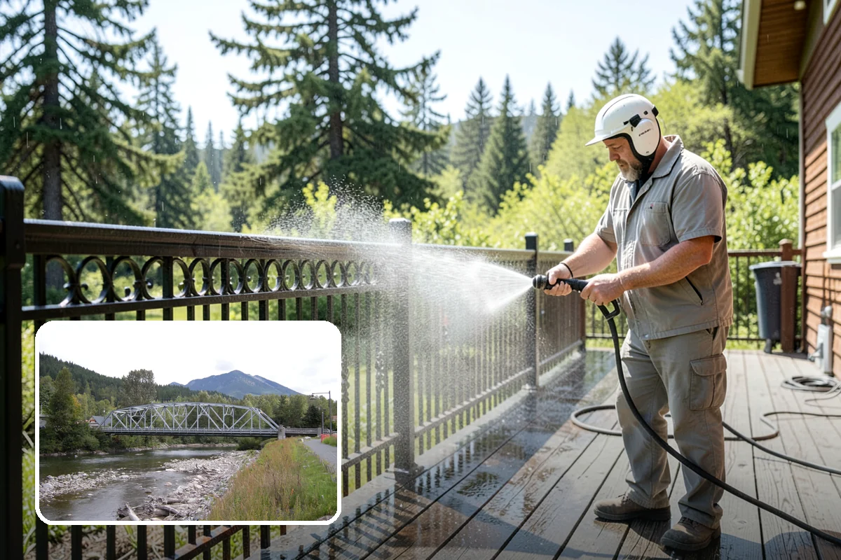 Truck Washing in Skykomish, King County, WA - Cuts through construction mud and highway film