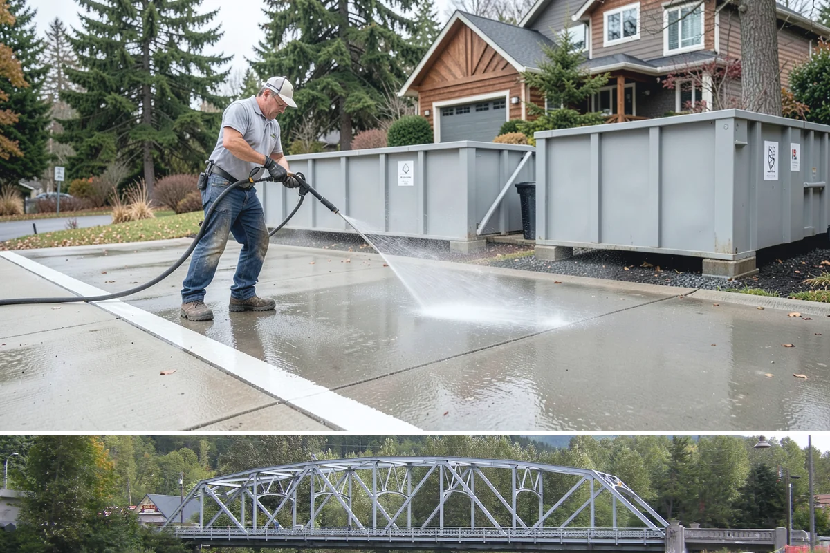 Truck Washing in Skykomish, King County, WA - Muddy winter and spring conditions call for more frequent truck washes to stay presentable.