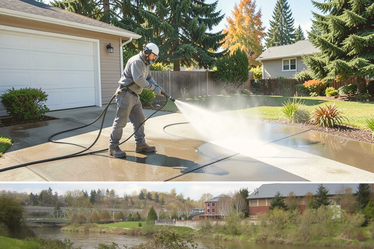 Truck Washing in Tukwila, King County, WA - Muddy winter and spring conditions call for more frequent truck washes to stay presentable.