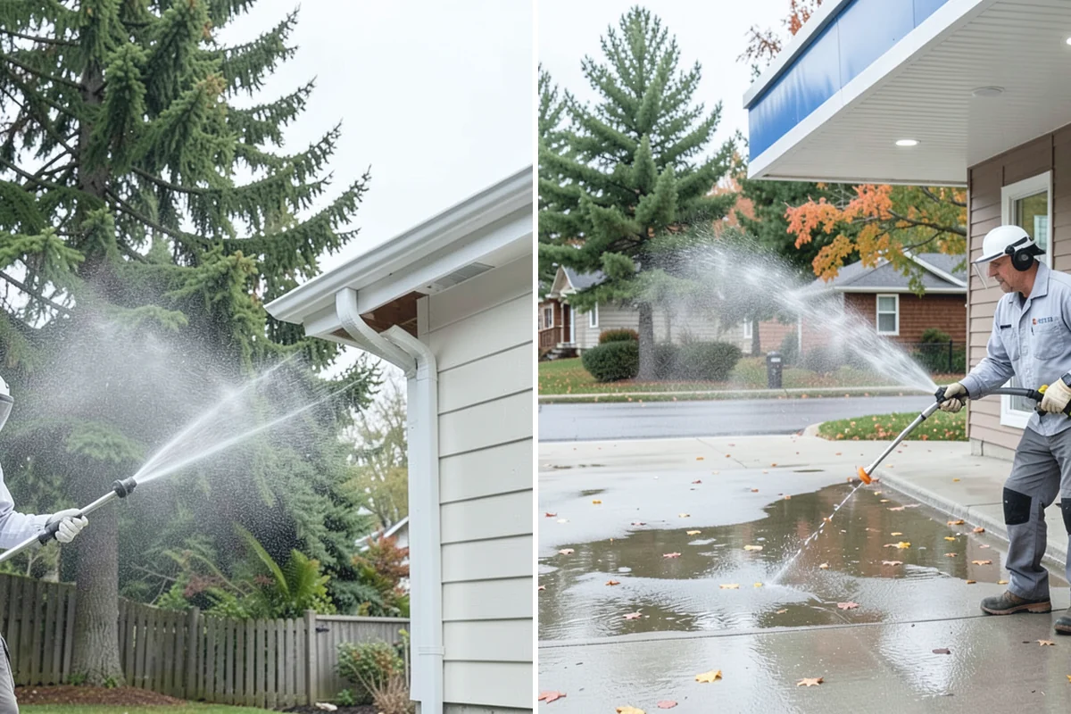Umbrella Cleaning in Buckley, Pierce County, WA - Open the umbrella fully and brush off loose debris