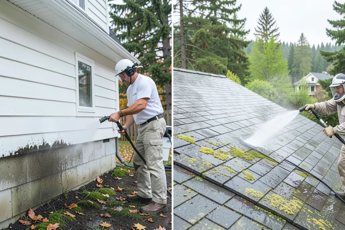 Umbrella Cleaning in Coupeville, Island County, WA - Open the umbrella fully and brush off loose debris