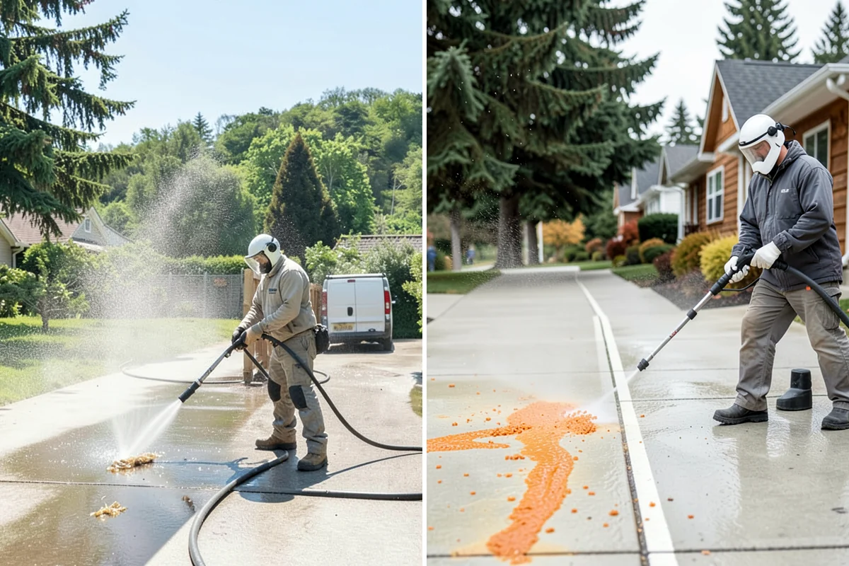Umbrella Cleaning in Everett, Snohomish County, WA - Open the umbrella fully and brush off loose debris