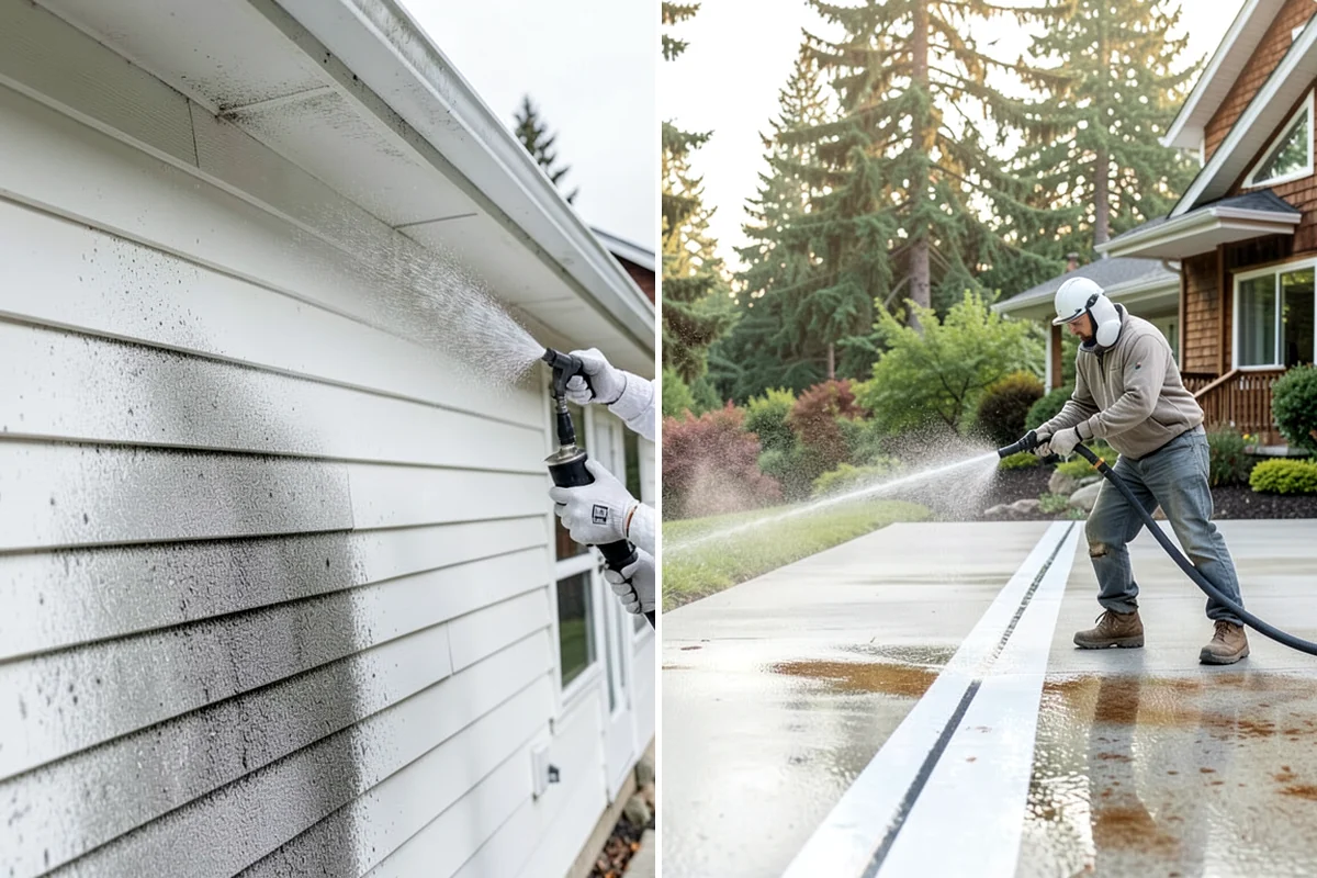 Umbrella Cleaning in Gig Harbor, Pierce County, WA - Open the umbrella fully and brush off loose debris