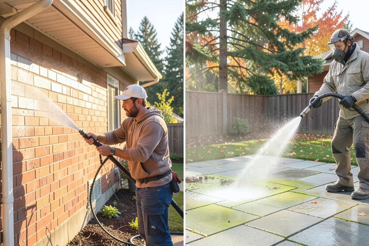 Umbrella Cleaning in Granite Falls, Snohomish County, WA - Open the umbrella fully and brush off loose debris