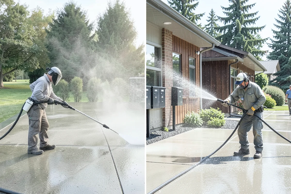 Umbrella Cleaning in Hamilton, Skagit County, WA - Open the umbrella fully and brush off loose debris