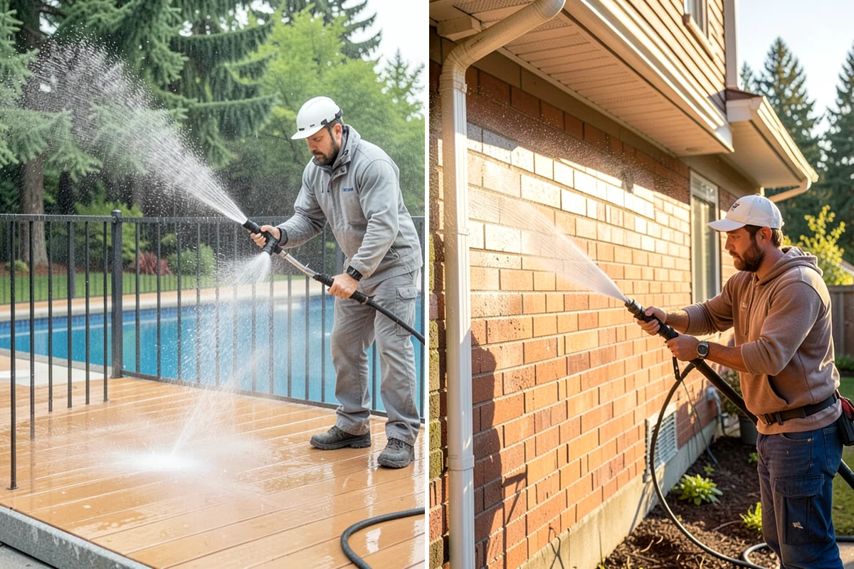 Umbrella Cleaning in Hunts Point, King County, WA - Open the umbrella fully and brush off loose debris