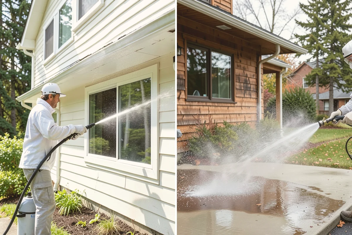 Umbrella Cleaning in Kirkland, King County, WA - Open the umbrella fully and brush off loose debris