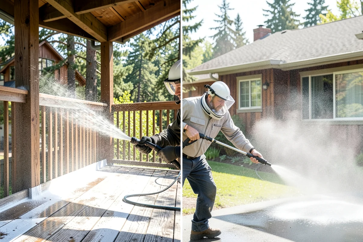 Umbrella Cleaning in Lakewood, Pierce County, WA - Open the umbrella fully and brush off loose debris