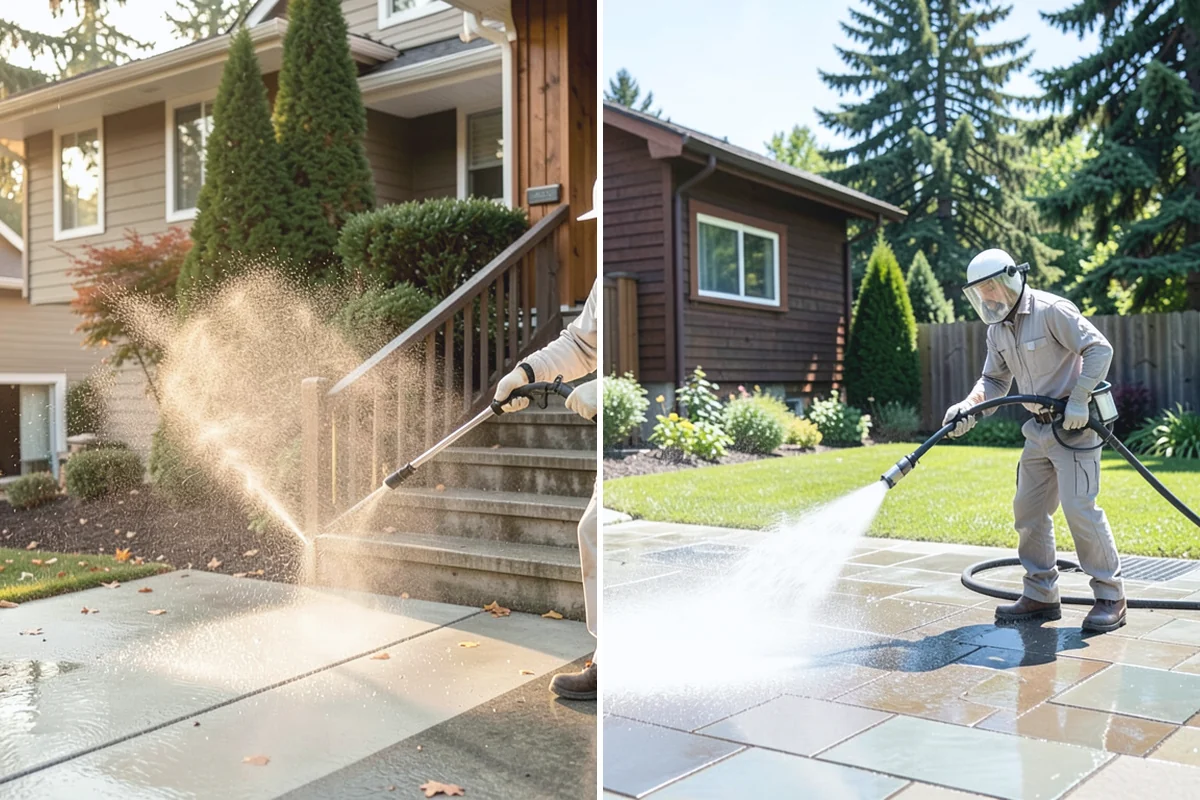 Umbrella Cleaning in Marysville, Snohomish County, WA - Open the umbrella fully and brush off loose debris