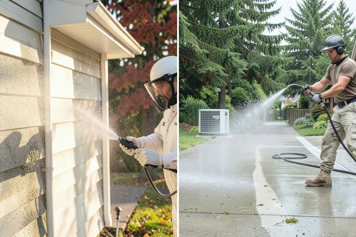 Umbrella Cleaning in Medina, King County, WA - Open the umbrella fully and brush off loose debris