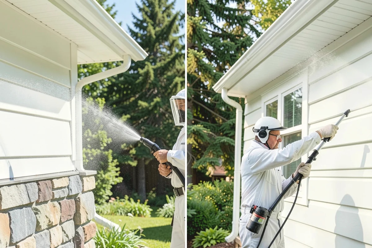 Umbrella Cleaning in Mercer Island, King County, WA - Open the umbrella fully and brush off loose debris