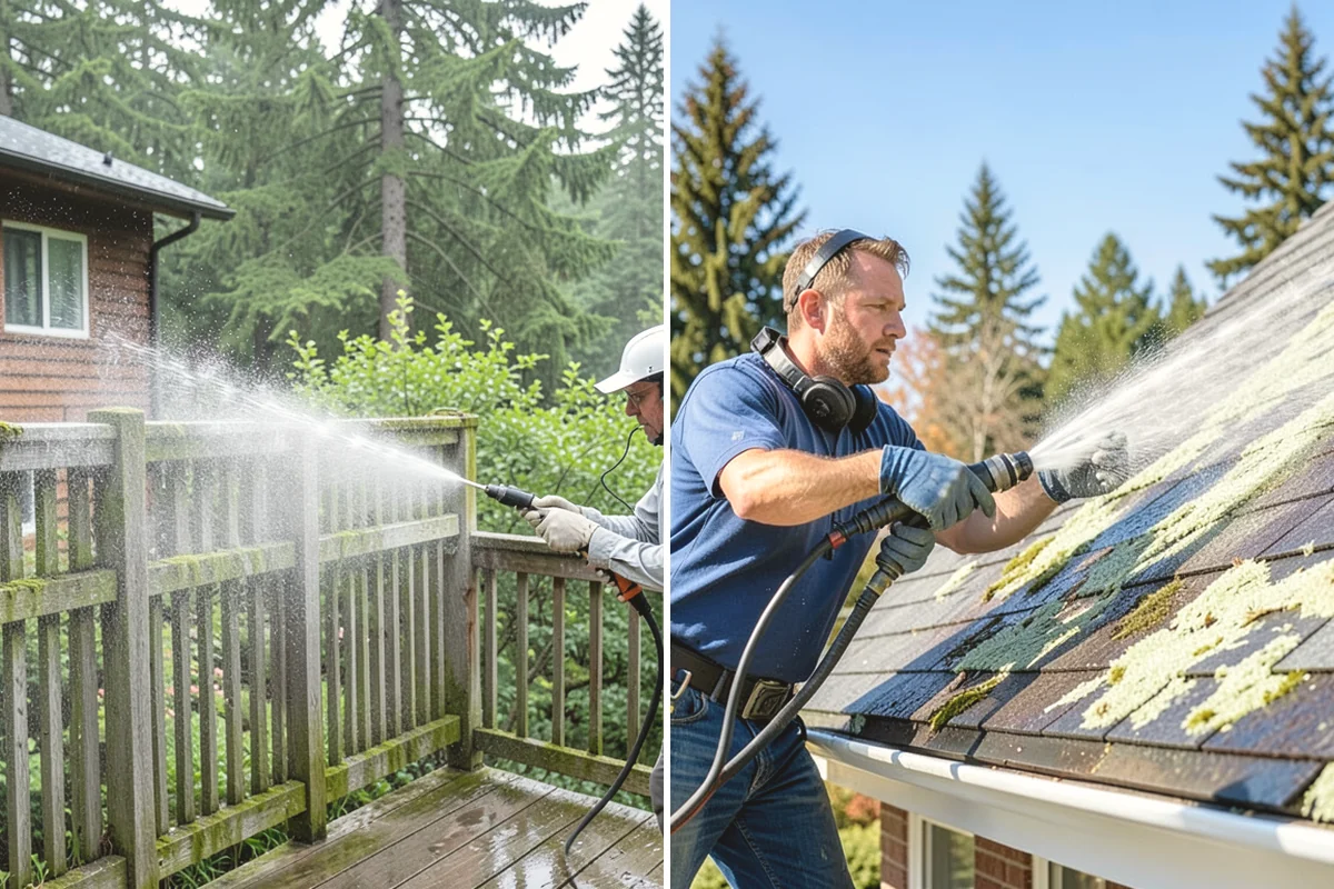 Umbrella Cleaning in Mukilteo, Snohomish County, WA - Open the umbrella fully and brush off loose debris