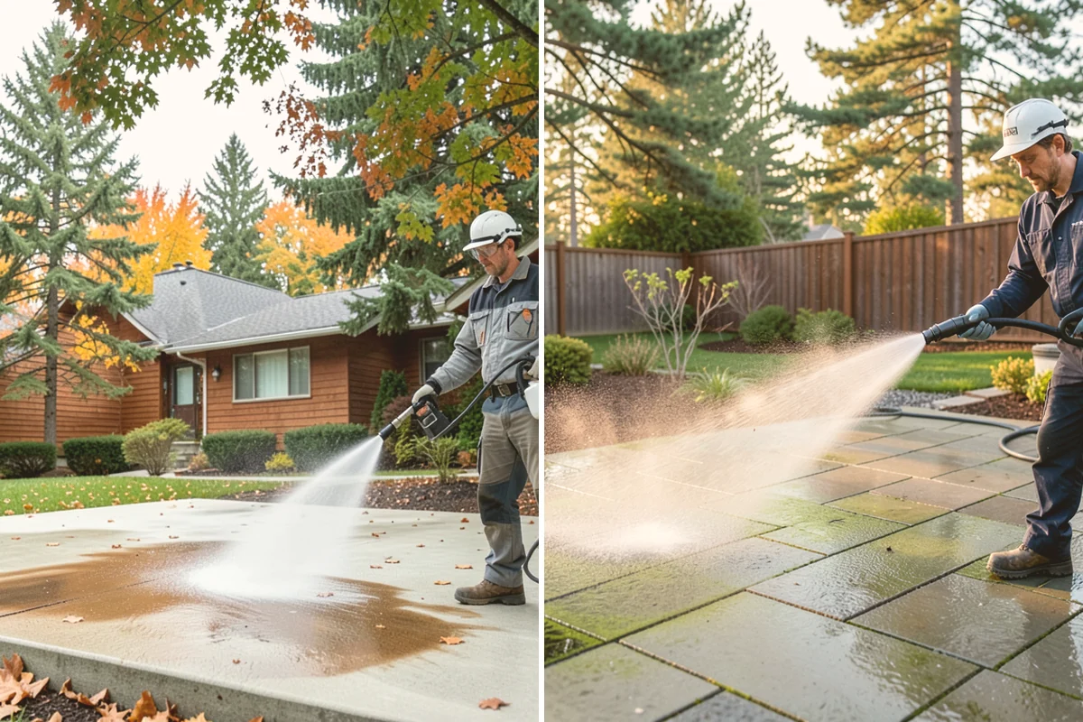 Umbrella Cleaning in Orting, Pierce County, WA - Open the umbrella fully and brush off loose debris